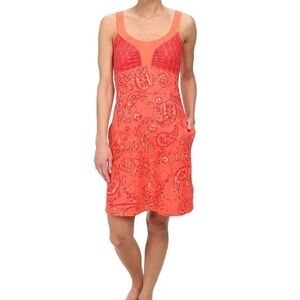 The North Face Amberglow Orange Candace Athleisure Athletic Dress: 3099